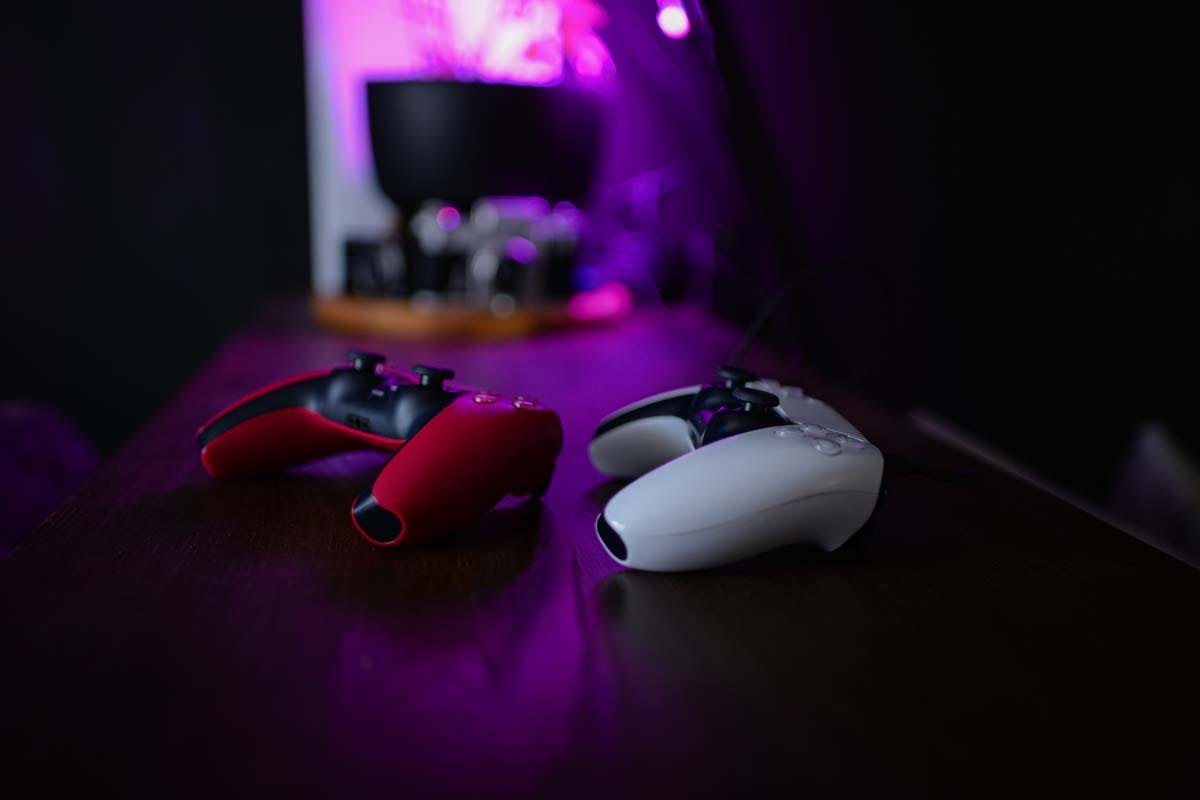 Xbox gaming controler setup